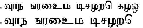 Adaana Tamil Font