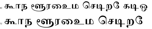 Divya Tamil Font