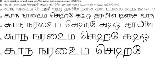 Ganesha Tamil Font