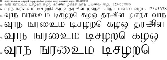 P_Ravi Tamil Font