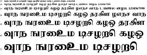 Shanmugapriya Tamil Font