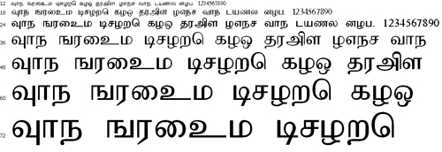 Kalaham Tamil Font