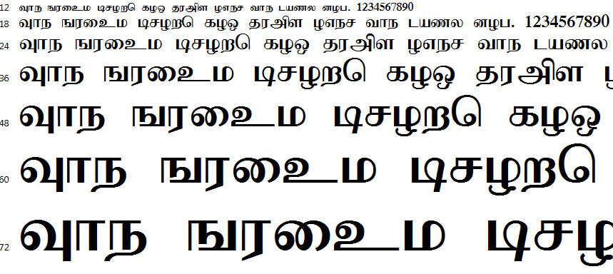 Moderntamil Tamil Font